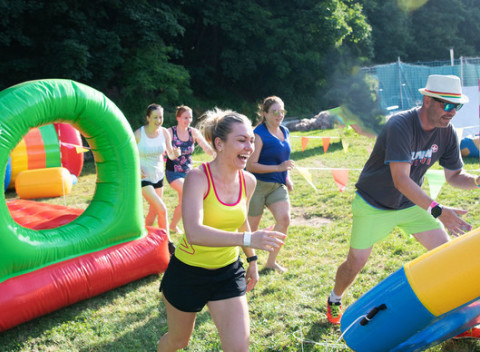 Športové hry na Patrónke v štýle olympiády pre 50 až 150 ľudí - prenájom areálu vrátane atrakcií.