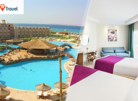 Letná dovolenka v luxusnom hoteli Pyramisa Sahl Hasheesh***** letecky z Bratislavy alebo Piešťan.