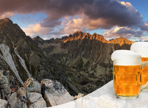 Pivo na Jahňacom štíte - pripite si s nami a zároveň prispejte na dobrú vec v našich Tatrách.