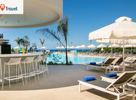 Dovolenka na 8 dní s letenkou a raňajkami v 4* NissiBlu Beach Resort - Južný Cyprus.