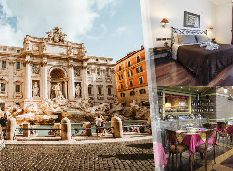 Mesto miest - 3 oddychové dni v Hoteli Colony*** v Ríme pre dve osoby.