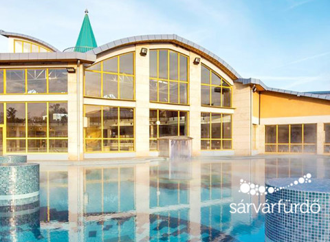 Maďarské termály Sárvár v penzióne v centre s raňajkami alebo polpenziou a so vstupom do termálov.