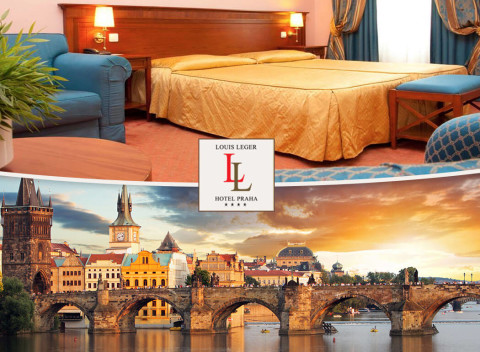 Praha: Nádherný historický Hotel Louis Leger v centre mesta s raňajkami.