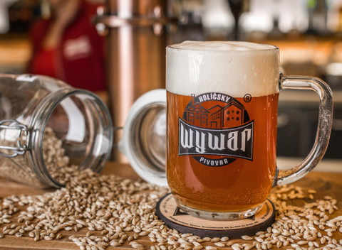 Prehliadka obľúbeného holíčského pivovaru WYWAR s degustáciou piva.