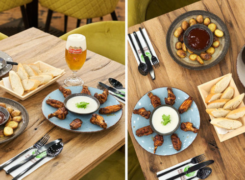 Pivná cesta v Positive restaurant - ochutnávka piatich pív od domáceho pivovaru Urpiner pre 2 osoby.