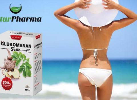 Schudnite bez kúziel Kapsule Glukomanan Forte - výživový doplnok 