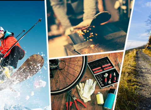 Profesionálny kompletný servis pre vaše lyže, snowboardy, korčule aj bicykle.