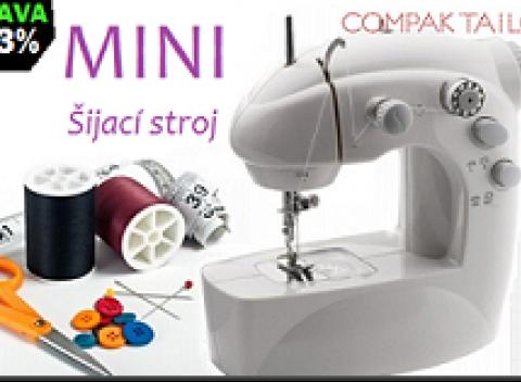 Skvelý prenosný šijací stroj Ideálny pomocník na cesty či do každej domácnosti 