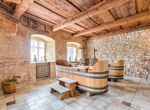 Malebný Štramberk v penzióne Jaroňkova Pekárna s polopenziou a pivným kúpeľom.