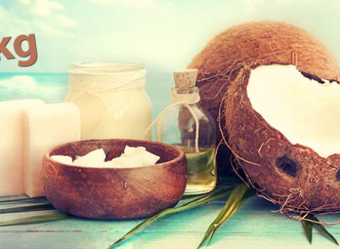 Kokosový olej - 1 kg balenie Využijete nielen pri varení, ale aj na vlasy a pleť
