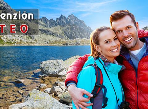 V Tatrách nuda nehrozí Aktívny relax  počas 3 alebo 4 dní pre 2 osoby