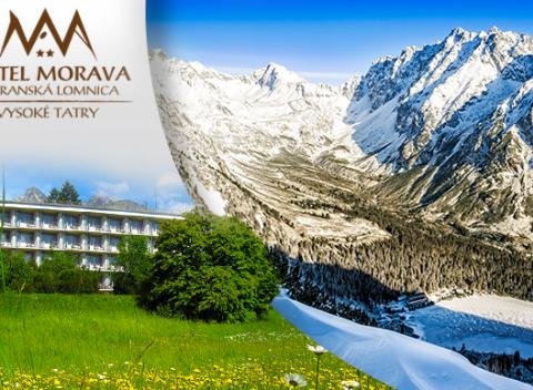 Horská dovolenka v Tatrách Zimné balíčky v Hoteli Morava, Tatranská Lomnica