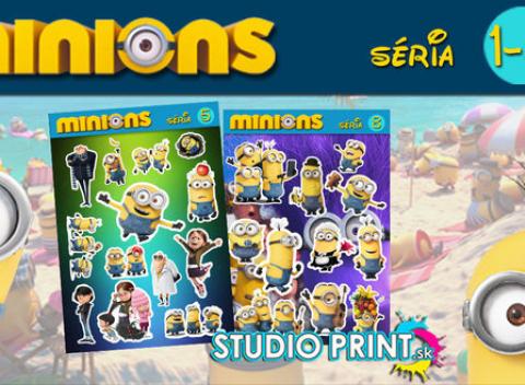 Mimoňovské samolepky Nalepte si ich aj vy na steny detskej izby