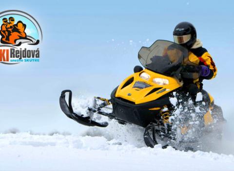 Skútrom do srdca raja Adrenalínová jazda snežným skútrom