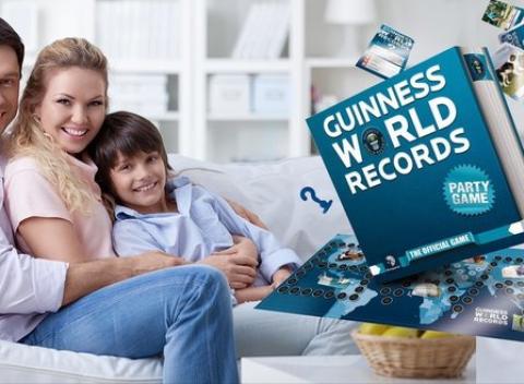 Vyskúšajte svoje znalosti Spoločenská hra Guinness World Records 