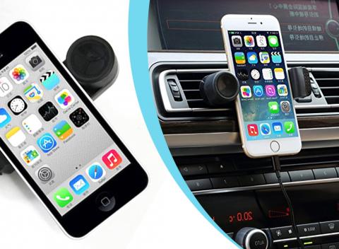 Telefonujte bez pokuty Rotačný držiak na mobilné tefóny do auta