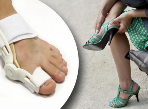 Plastový prstový fixátor Pomôcka na zmiernenie vybočujúceho palca 