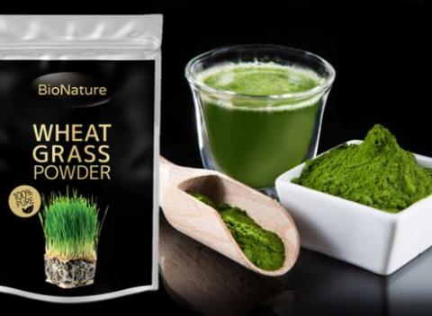 Zelená pšenica BioNature Pite aj vy svieži zelený nápoj