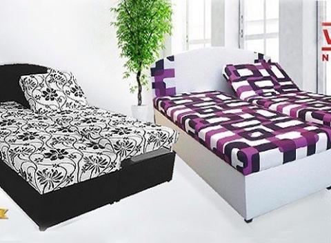 Pokojný a zdravý spánok Manželské postele so zdravotným matracom 