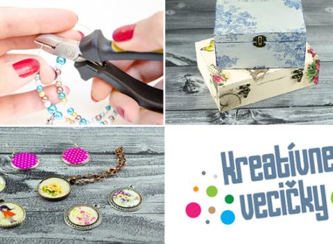 4 štartovacie kreatívne sady Krásny darček pre všetky tvorivé duše