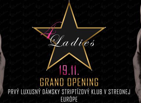 Pikantný mužský striptíz Striptízový klub výhradne pre dámy 4Ladies 
