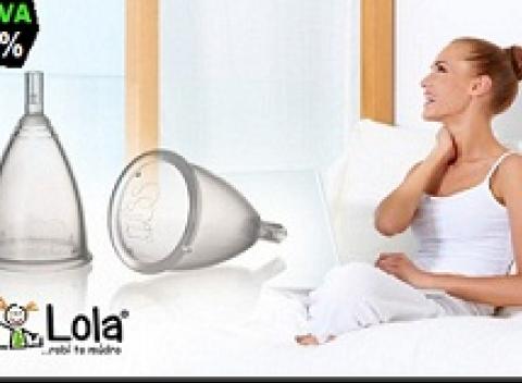 Menštruačný kalíšok Komfortná pomôcka z antialergického silikónu 