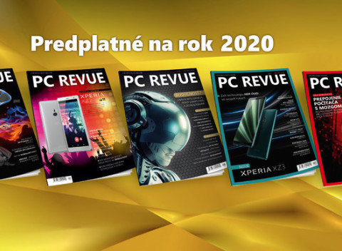Ročné online predplatné magazínu PC Revue na rok 2020 + darčeky k predplatnému.