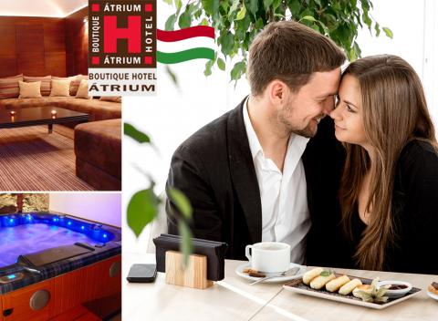 Úžasný relax v Maďarsku Wellness dovolenka pre 2 v Atrium Boutique Hoteli v Maďarsku