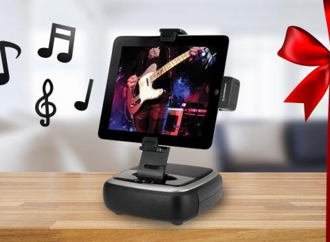 Dokovacia stanica BassDock Polohovateľná stanica s kvalitným reproduktorom