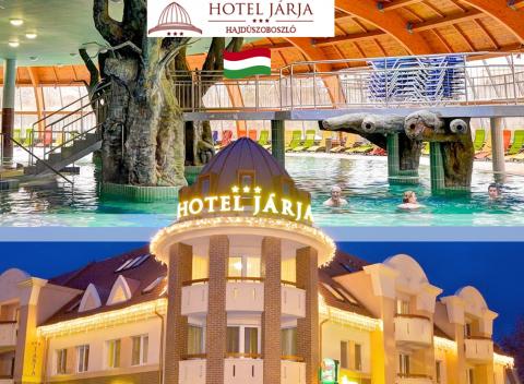 Doprajte si úžasný relax Wellness pobyt v  maďarských kúpeľoch Hotel Járja