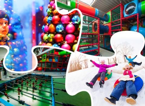 Denný tábor Jolly Camp vo FunCity pre deti počas vianočných prázdnin - celodenný program, strava a výlety v cene.