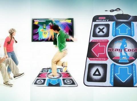 Jedinečná tanečná podložka s USB pripojením aj s hrou na PC. Zábava z aktívneho pohybu pre malých či veľkých. 