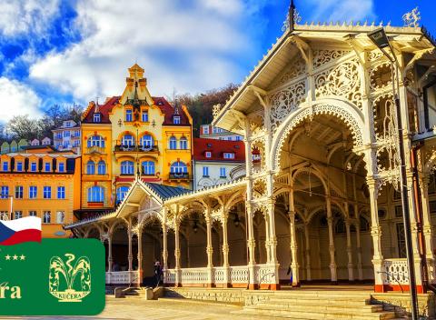 Zimná pohodička pre dvoch s wellness a raňajkami v svetoznámych českých kúpeľoch Karlove Vary v štýlovom Hoteli Kučera***. 