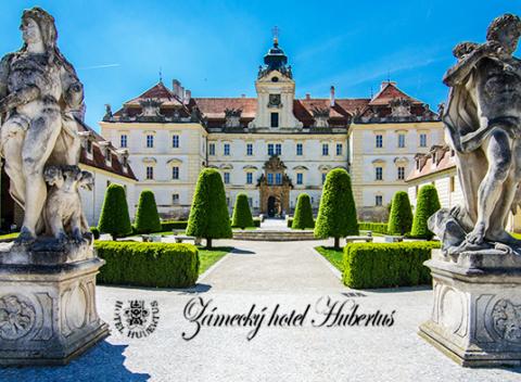 Zámocký hotel Hubertus*** Hrady, parky, umelé kanály a nevšedná fauna. Degustácia špičkových vín v zámockej pivnici.