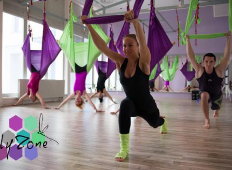 Kurz chudnutia, fly fit, fly joga alebo vzdušná akrobacia. Trávte čas príjemným spôsobom s ľuďmi, ktorí si rozumejú a majú rovnakú snahu.
