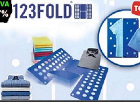 Perfektný skladač prádla, fantastický nástroj na expresné jednoduché skladanie oblečenia. Poriadok v šatníku za pár sekúnd.