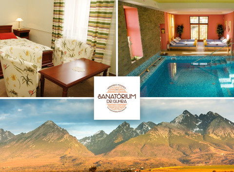 Tatranská Polianka, Vysoké Tatry: Rekondičný pobyt v Sanatóriu Dr. Guhra s bohatým wellness balíčkom.