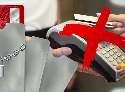Chráňe sa pred zlodejmi modernou ochranou! Bezpečnostný obal na bezkontaktnú bankomatovú kartu alebo bezpečnostné puzdro na viacero kariet.