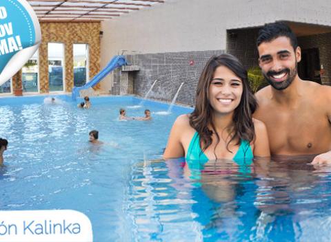 Ozdravujúca termálna voda a neobmedzený relax pre jednu osobu vo wellness na vás čaká v Penzióne Kalinka pri Partizánskom.