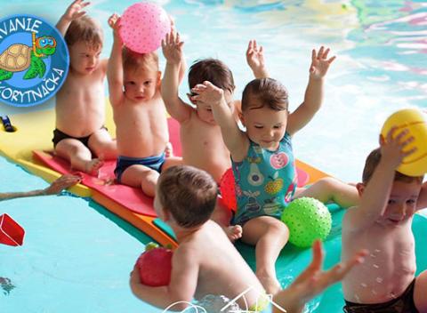 Jednorazový vstup na plávanie v detskom plaveckom centre Korytnačka. Vaše dieťatko zažije hodinku plnú radosti.