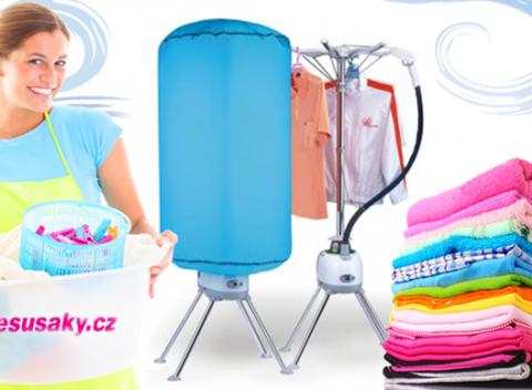 Nová metóda sušenia bielizne - sušiak vybavený UV žiarením, ktorý za vás bielizeň aj vyžehlí! Efektívne suší a dezinfikuje. 