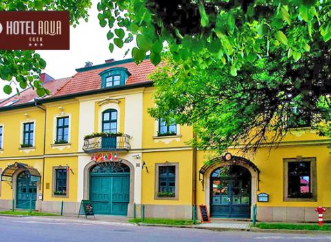 Doprajte si ničím nerušený relax. Jedinečný pobyt na 2 noci s kulinárskymi a s wellness zážitkami v maďarskom hoteli Aqua Eger***. 