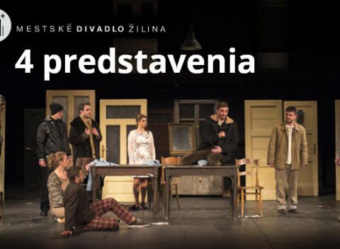 Mestské divadlo Žilina vám ponúka štyri novoročné predstavenia počas celého januára. Univerzálna vstupenka je pripravená iba pre vás! 