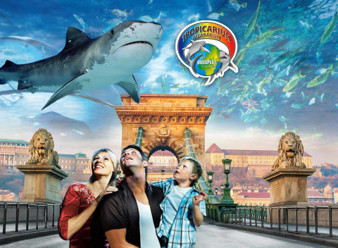 Budapešť: 1-dňový zájazd do najväčšieho morského akvária v Strednej Európe Tropicarium.