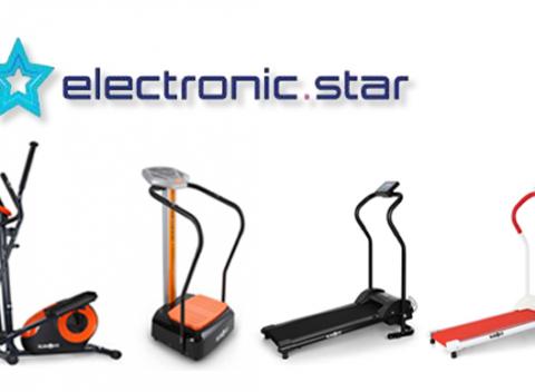 Buďte zdraví a fit s firmou Electronic Star! Bežecký pás s počítačom alebo masážnym zariadením, vibračný prístroj alebo crosstréner.