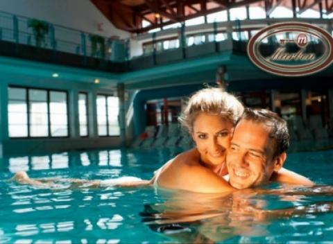 Načerpajte energiu v obľúbených maďarských kúpeľoch Hegykö s polpenziou v penzióne Marben, len 5 minút chôdze od kúpeľov.