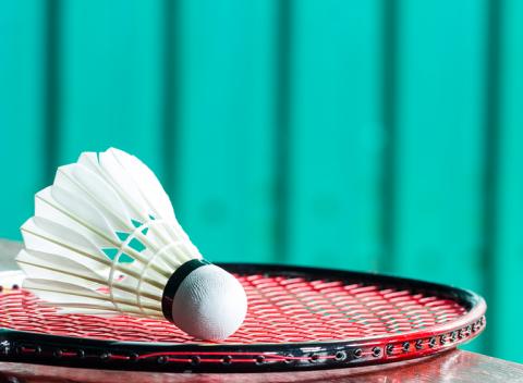 Hodinový vstup na bedminton. Vznešený a dynamický šport s operenou loptičkou, ktorý sa radí medzi jednu z najstarších hier na svete. 