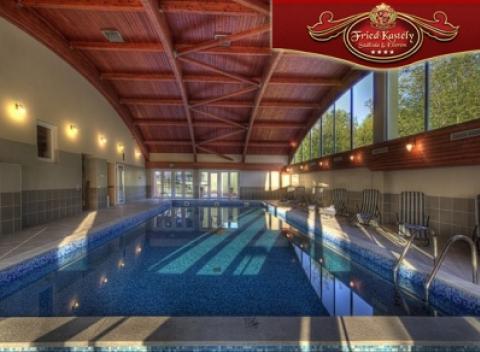 Vysnívaná dovolenka plná luxusu. Dovolenka v maďarskom Fried Castle Hotel & Restaurant **** - neobmedzené bazény, wellness a polpenzia.