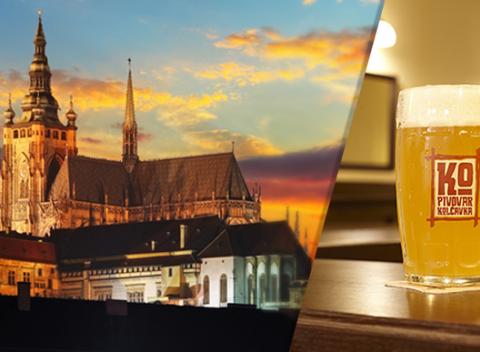 Zážitkový pobyt na 2-3 dni pre milovníkov piva v pivovare Kolčavka v Prahe s prehliadkou a degustáciou remeselných pív a s polpenziou.