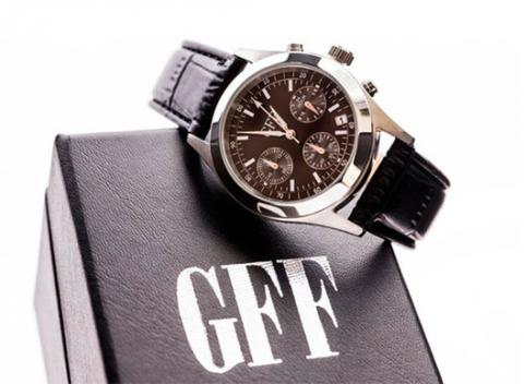 Luxusné pánske hodinky model GFF Chronograph. Rýchlosť plynutia času sa nedá zmeniť! Elegancia, s akou ho trávime, áno! 